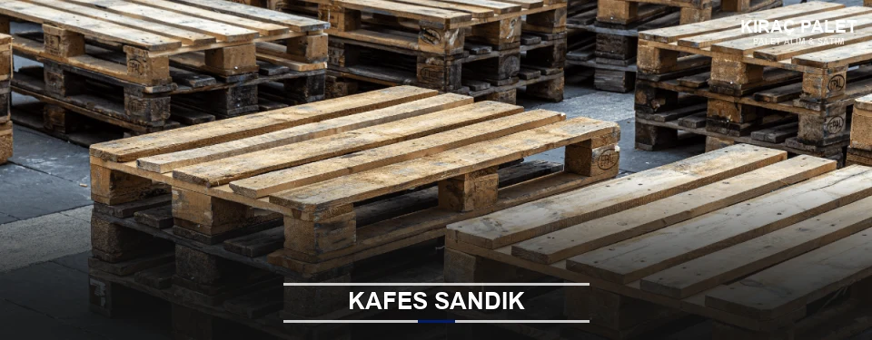 Kıraç Ahşap Kafes Sandık